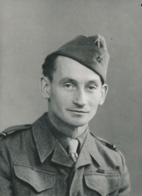 František Boublík Sr. in France during the Second World War