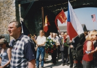 Annual commemoration at Mauthausen in 1996