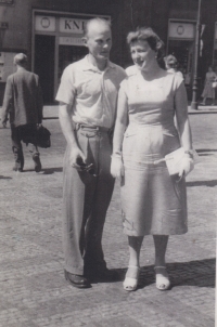 Parents of Ivana Sládková Přemysl and Jaroslava Šindelka
