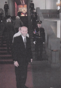 Přemysl Šindelka during the awarding of the state honours