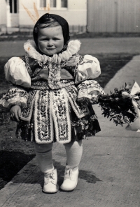 Daughter Anna, Bánov, 1970