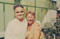 Gerta Spitzová se svým rumunským manželem