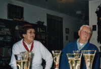The Klinkovský couple (Ludmila and Ljuboš), 2004