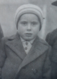 Ladislav Kvača in his childhood