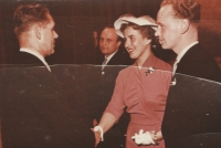 Svatba, 21. června 1956, pamětník se svou ženou Ludmilou