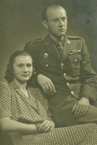 Ctirad Šindelka and his wife