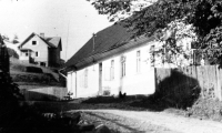 Duží family house in Staré Hamry, 1950s 
