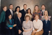 His cousin's family from the USA