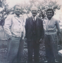 Parents Karel and Vlasta and grandfather Josef Mikuláš