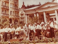 Concert at the Křížový Spring broadcast by the Czechoslovak TV, 1971