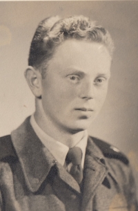 As a soldier, ca. 1956