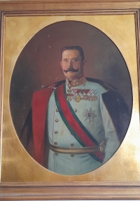 Portrét Františka Josefa, autor Rudolf Vácha