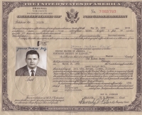 American citizenship of Václav James Križ