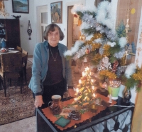 Libuše Gallová during Christmas 2022