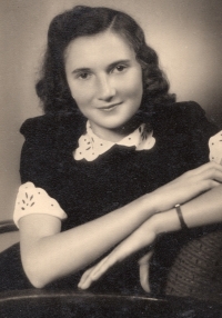 Libuše Teplíková Gallová kolem roku 1948
