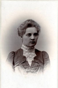 Paternal grandmother of Jiří Gebert