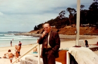Miroslav Gebert, father of the witness, in Melbourne