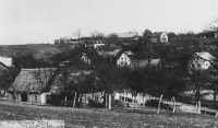 The native village Studnice near Paceřice at the time of Ladislav Tomas' childhood 