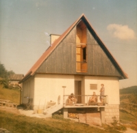 Chata Jiřího Voženílka v Bedřichově, 80. léta