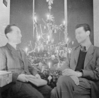 Vánoce 1942, František Teplík a Lubomír Jasínek