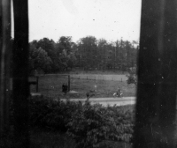 Místo v Oldřichovicích nedaleko hospodářství rodiny Heleny Vavrošové, kde v roce 1944 nacisté veřejně popravili pět vězňů