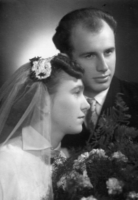 Anežka and Max Večerek, 1954