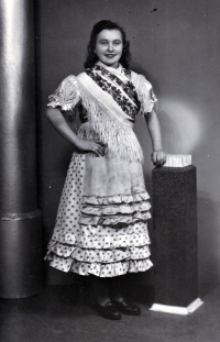 Anežka Večerková, cca 1949
