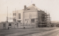 Lidový dům in Plzeň-Karlov, construction, circa 1930