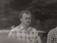 Tomáš Kvapil, organizer of the secret camp in Francova Lhota, 1987