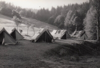 Tajný tábor ve Francově Lhotě, 1987