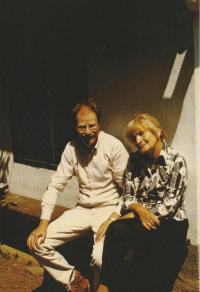Miloš Rejchrt and Eva Kantůrková (mid-1980s)