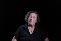 Witness Jarmila Gajová in the Memory of Nations studio in 2023