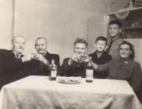 Left to right: uncles Anton Zankel and Anton Möckl