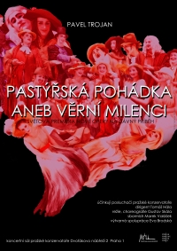 Poster design for the premiere of Pastýřská pohádka (The Shepherd's Tale), 2013