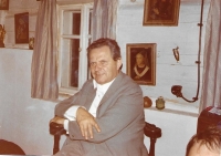 Josef Páleníček, a well-known virtuoso pianist, Anna-Marie Páleníček's father-in-law, probably in the 1970s 

