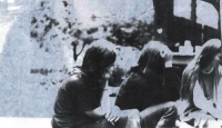 Zlata Kaprálová (vlevo) s Marií Juřenovou (vpravo), 80. léta