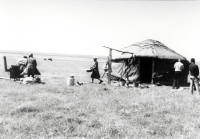 Výlet do stepi. Přeškolení pilotů na letouny MIG 23, výcvikové středisko SSSR Kazachstán, druhá polovina 70. let