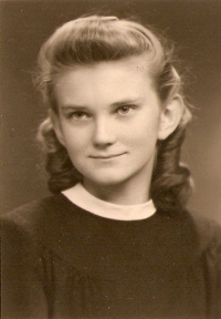 Marta Sturt at the age of seventeen or eighteen
