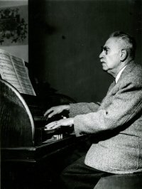Dědeček Václav Špale (Litomyšl, 60. léta 20. století)
