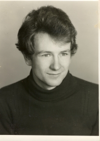 Portrait of Pavel Horák in 1977