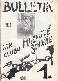 Mozková sondáž fan club bulletin, 1990