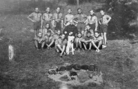 Scout troop, Lnáře 1947