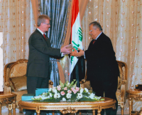 Petr Voznica jako velvyslanec v Iráku