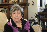 Věra Pokorná in her apartment in Weert, 2023