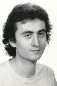 Roman Včelák some six months before being diagnosed with leukemia, 1992