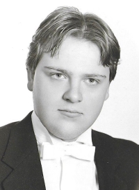 Martin Šmíd v době maturity, 1988											