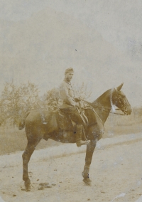 Benno Nettl, Eva Hnízdová's grandfather, during the First World War