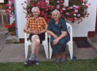 Parents of Ladislav Cvak - Ladislav and Miluše Cvak, 1990s