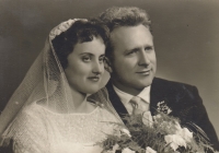 Brother Jindřich Švajda with his wife Ludmila