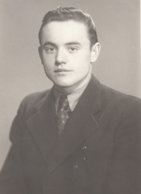 Naděje Dlouhá's husband René, late 1940s